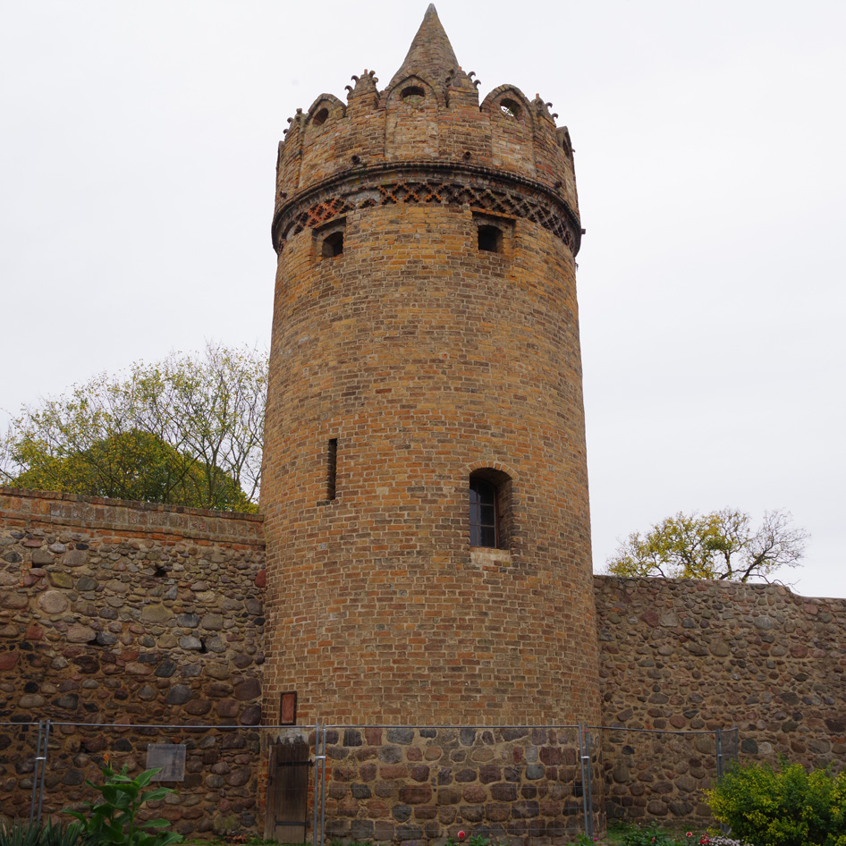 Gransee Stadtbefestigung Pulverturm